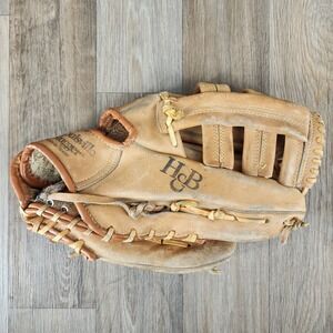 Vintage Louisville Slugger Stopper Pro C0828 Tan Leather Softball Glove 12" RH